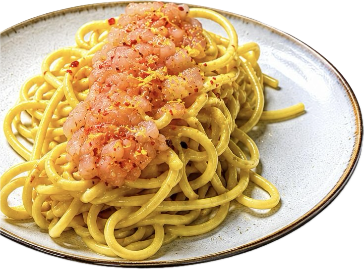 Pasta lunga Pastiamo con gamberi
